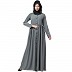 Wholesale abayas/burqas - Front open abaya with pintuck